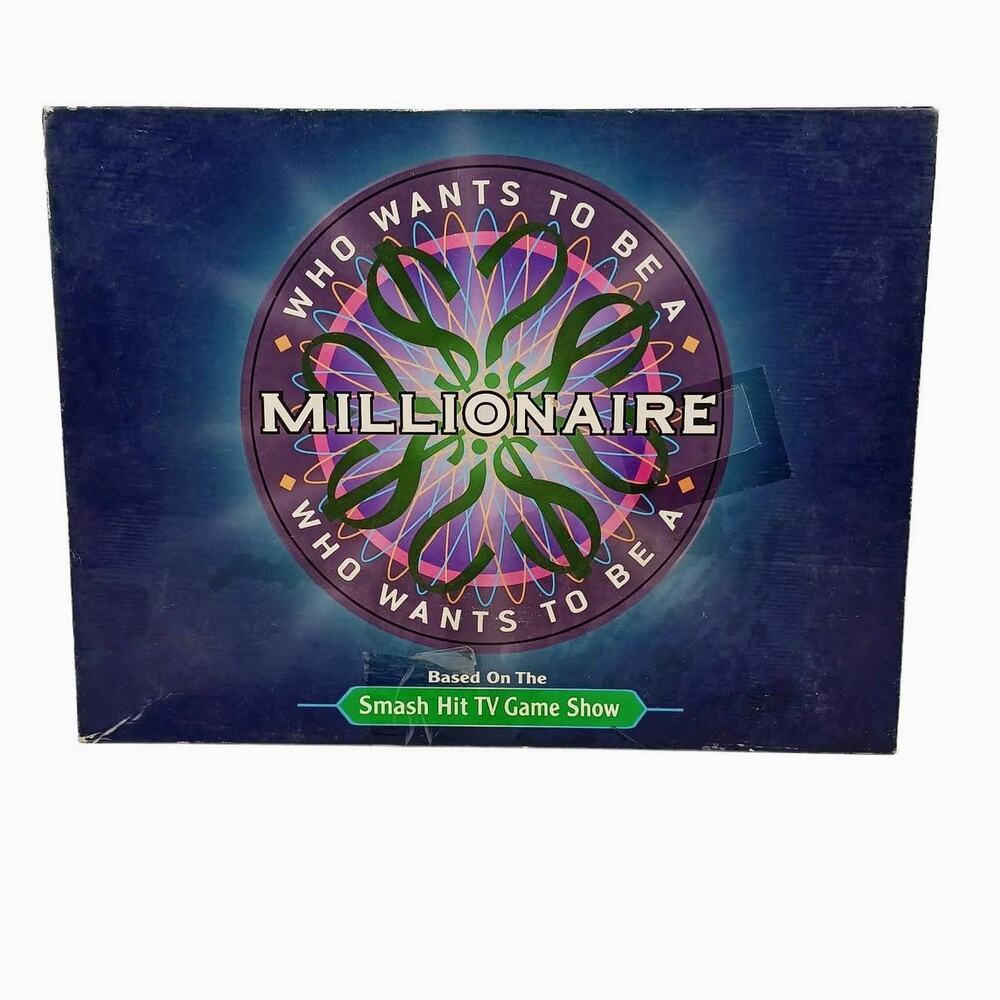 PRESSMAN Who Wants‎ To Be A Millionaire Board Game 2000 COMPLETE SET